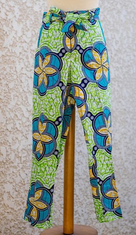 PATALON ÉVASE avec nœud réglable (élastique derrière la taille)   OPAER
