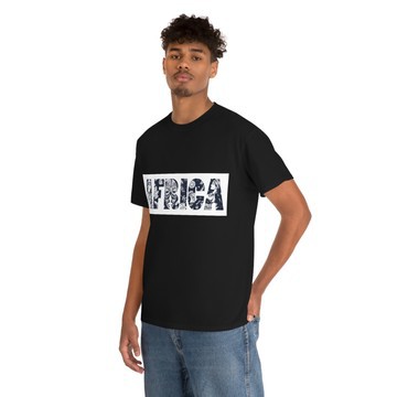 Men's I love africa causal  style T-shirt