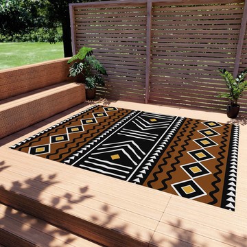 Arrow Tribal Outdoor Rugs Durable African Carpets (LARGER SIZES AVAILABLE)