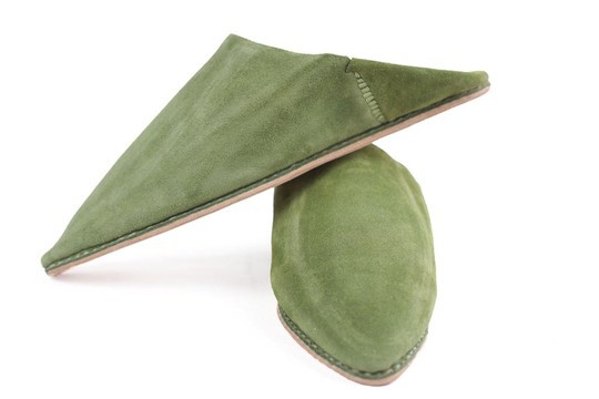 Handmade original leather slipper