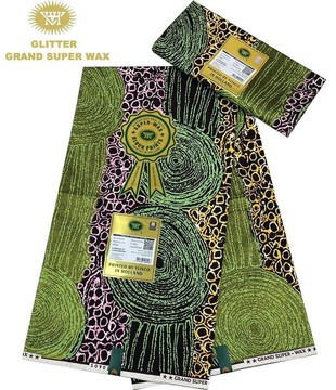 Grand Glitter Super wax Vlisco/Ankara wax/ Ankara Print