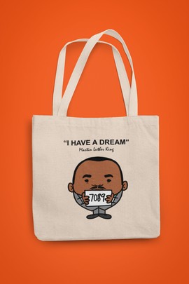 Martin Luther King Tote Bag