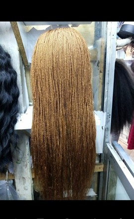 Braided/twisted wig