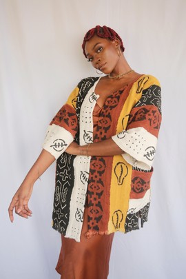 Collision Bogolan Cloak (Pre-Order)