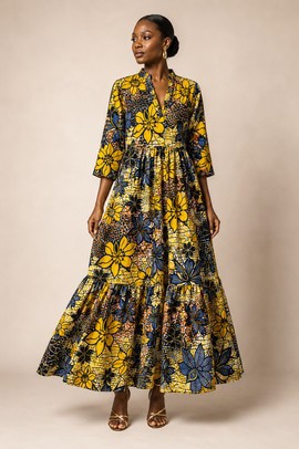 Long Animated Dress