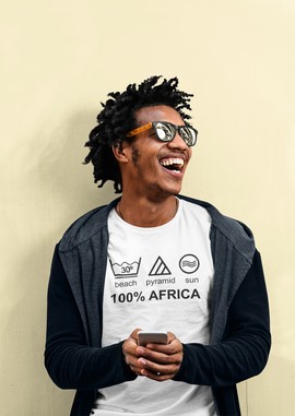 T-SHIRT 100% AFRICA