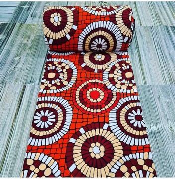 Kimi ankara fabric,100% cotton,  6 yards