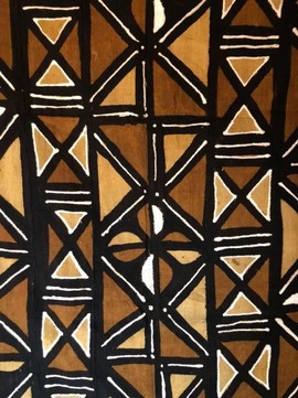 Bogolan Mud Cloth | 2 yards| Handmade in Mali | Authentic African Textile | Premium Quality Fabric |