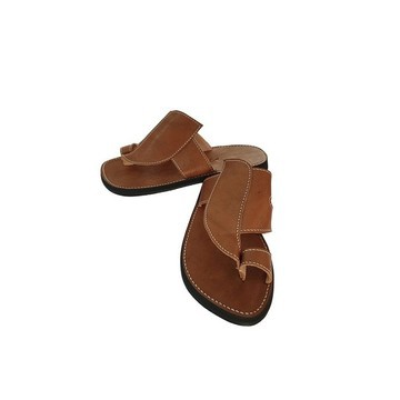 Men's sandal in genuine leather