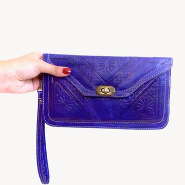 handmade real leather wallet