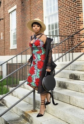 Adensecret ayooade african print dress