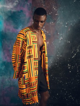 Akan Vintage Kente Cloak (Pre-Order)