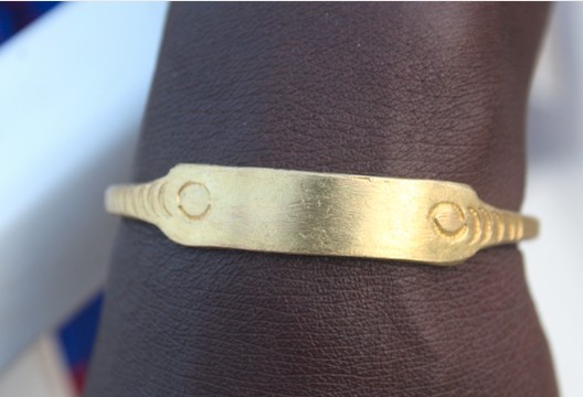 Adjustable Bronze Bracelet Man-Woman