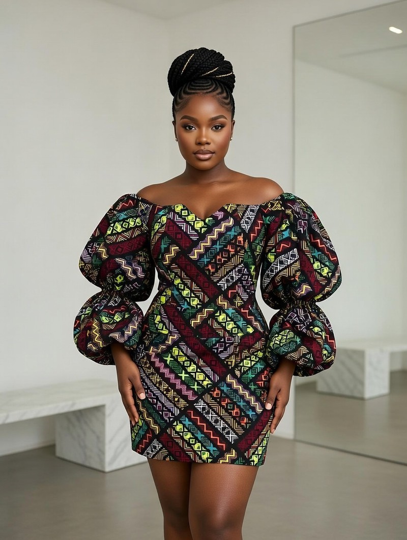 strapless open back dress Modern Habesha Kemis