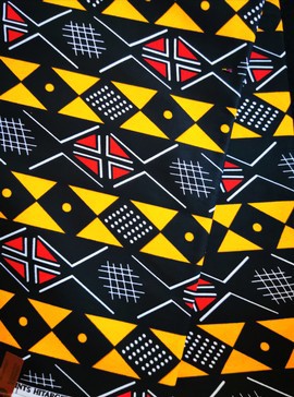 6 YARDS WAX PAGNE WAX AFRICAN FABRIC ANKARA PRINTED FABRIC