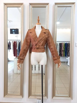 MINI PAIYA BOGO TRENCH COAT, MUSTARD