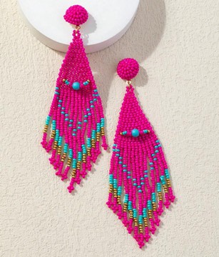 Boucles d'oreilles en perles - Élégance intemporelle