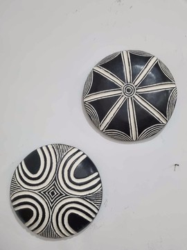 Lot of 2 African Bamiléké Shields from Cameroon