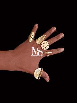 Bagues en laiton, bagues en laiton africaines, bagues boho, bagues de déclaration,