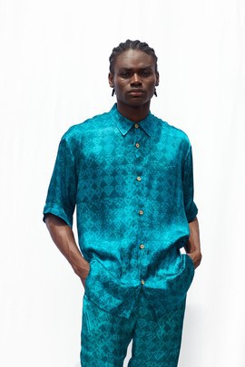 Dabiya Disco Short Sleeve Shirt
