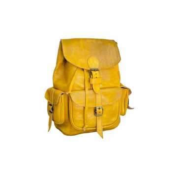 Sac à dos en cuir véritable haute qualité 100% fait main.