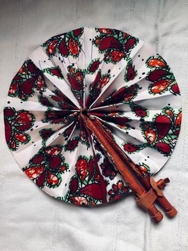 Fan leather and wax kiati