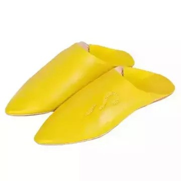Original handmade leather slippers for men