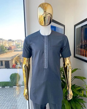 An Anchor grey kaftan senator kaftan native.