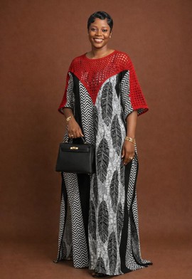 Elegant Ankara Mermaid Gown – Off-Shoulder African Print Maxi Dress | Luxury Party &amp; Wedding Guest