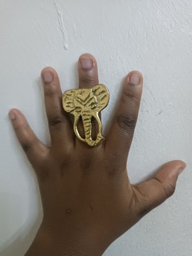 Brass rings, African brass rings, boho rings, statement rings, ankh Brass rings