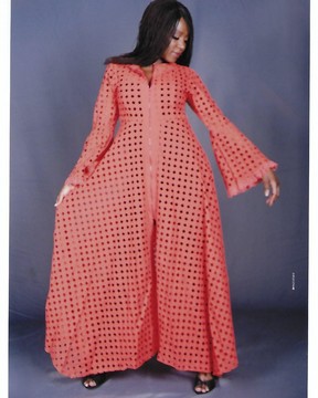 MELIKA ZIPPED LACE DRESS