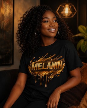 T-shirt - "Melanin Fire"