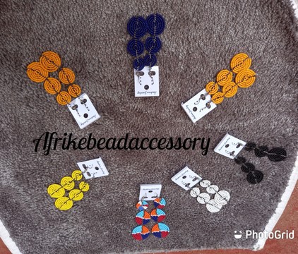 10 pairs Wholesale earrings, Masai earrings, beaded earrings, Maasai earrings, African earrings