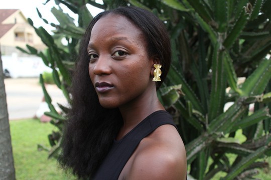 Akan inspired earrings