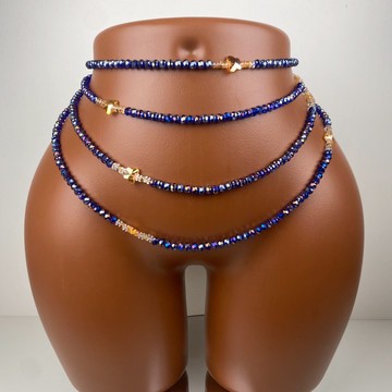 Bayas , perle de taille, bine bine , binbin , bijoux de ventre , perle de hanches, bijoux fait main