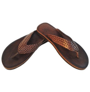 BIG SALE! Genuine Leather Sandals Simply and Pratical Handmade By Cuiroma Craftsmen in Morocco