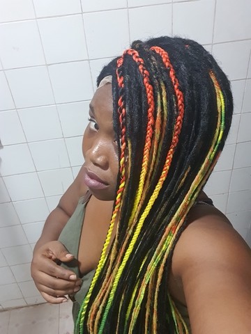 Full lace synthetic dreadlocks, lisa bonnet locs, back combed locs 30inches