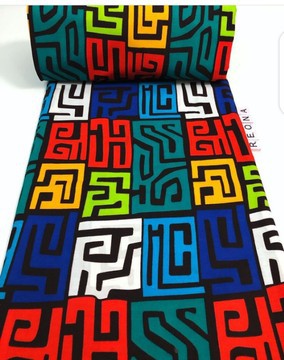 Yoyo ankara fabric 6 yards Ankara Cotton
