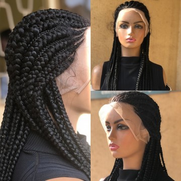 Full lace wig,30inches cornrows