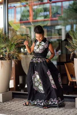 ROBE JEMILA AVEC CEINTURE