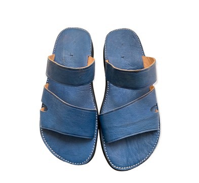 Sandale en vrai cuir Marron mode homme de très haute qualité