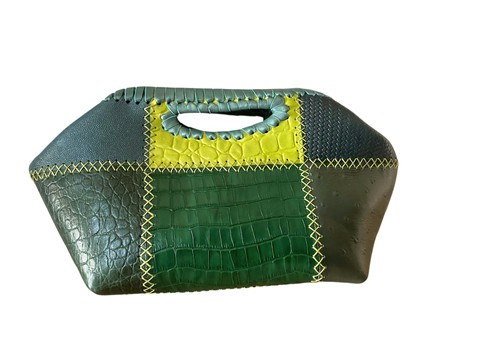 JIlLL MIDI MIXED GREEN