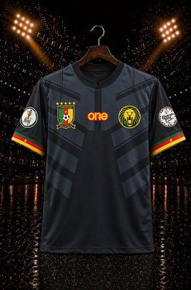 Maillot de Football Cameroun Noir du M au XL