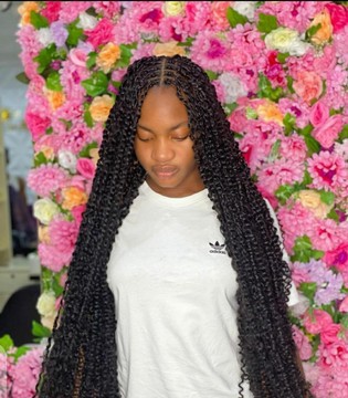 Ife passion twist wig , extended length