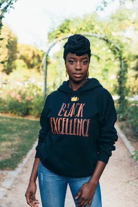 Hoodie "Black Excellence"