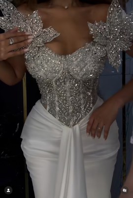 Exceptional corset prom dress