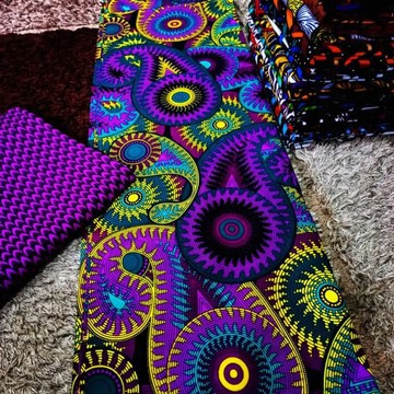bibi sweet cool Ankara fabric 6yards 💯 cotton