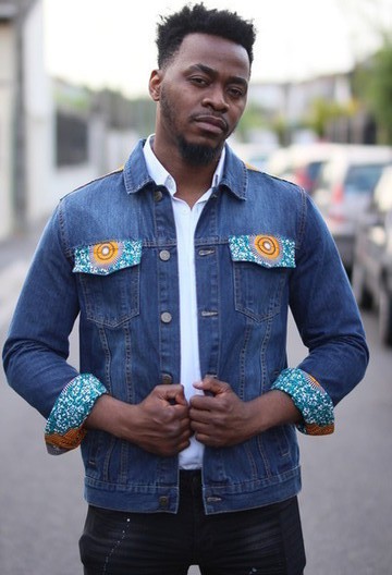 Jacket in jeans "Man"