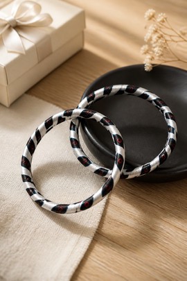 Bracelet en wax, bijou ethnique, ( lot de 3)