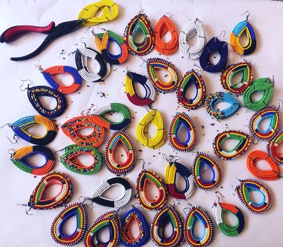 50 boucles d'oreilles / boucles d'oreilles en gros / boucles d'oreilles / boucles d'oreilles africaines / boucles d'oreilles en perles / boucles d'oreilles africaines